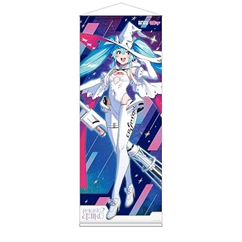 短時間値引　初音ミク　等身大　巨大　タペストリー　レーシングミク　ポスター　新品 短時間値引 初音ミク 等身大 巨大 タペストリー レーシングミク